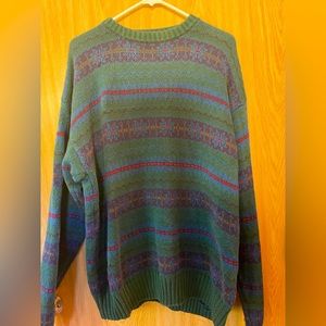 VTG Grandpa Sweater, cottage core, dark academia, goblin core,